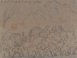 I nærheden af St. Michele, Savoyen, 21. oktober af John Robert Cozens